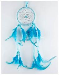 Small Blue Dreamcatcher - Click Image to Close